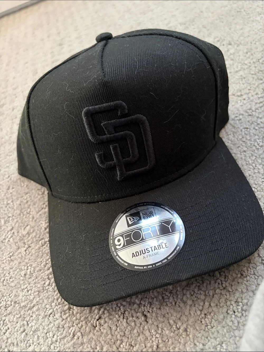New Era San Diego Padres 9FORTY Caps - Black & Gray Heather Bundle